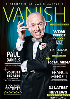 (image for) VANISH Magazine - Paul Daniels - FREE DOWNLOAD